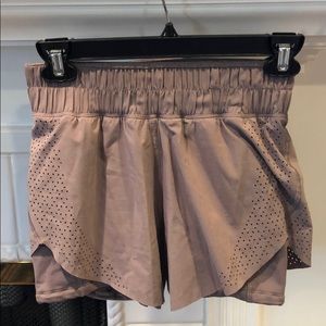 Lulu lemon shorts with spandex size 2